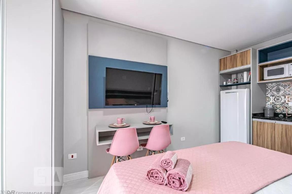 11-Studio Decorado Lindo! Otimo Para Casal!!! Curitiba Ngoại thất bức ảnh